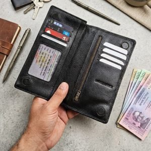 Unique Long Wallet - Black