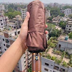 .(Cofee) Windproof 16 Rib Auto Open Close Strong Frame Umbrella (48 Bones)