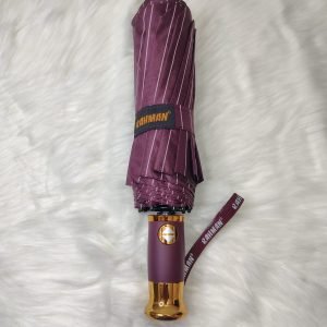 x(Marron) Windproof 12 Rib Auto Open Close Strong Frame Umbrella (36 Bones)